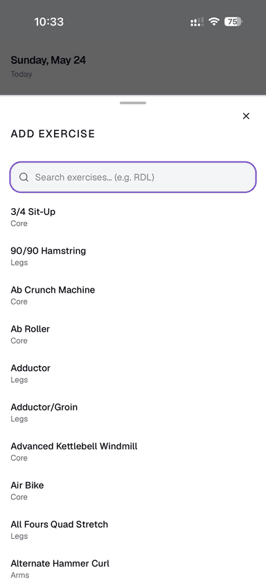 Find exercise